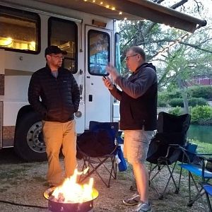 Volans and Seaagg05 trying to stay warm