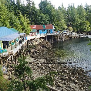 low tide