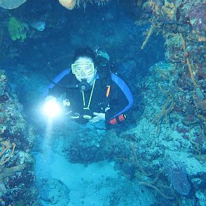 swim through with Ms KJenn Dives