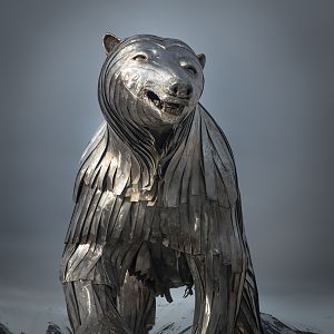 Polar Bear Sculpture-1