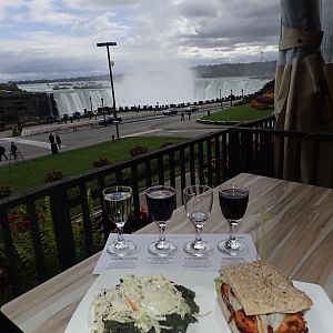 lunch with a view