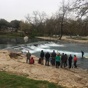 San Marcos Falls At Rio Vista Park