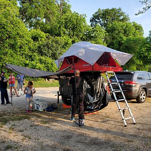 The Mighty Sky Tent And Her 270 Degree Awning