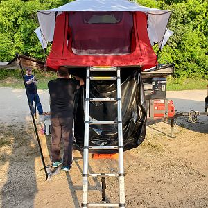 The Mighty Sky Tent Ladder