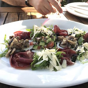 Springbock carpaccio