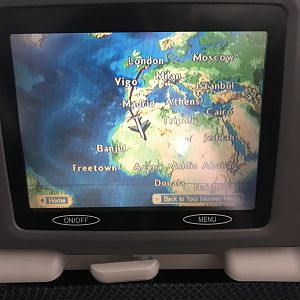 Somewhere over Africa