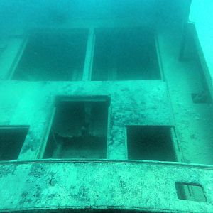 The bowels of the ship (really small bowels)