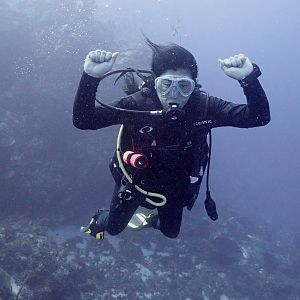 She saw her first turtle!