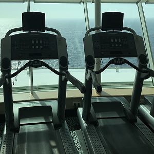 Gym with a view
