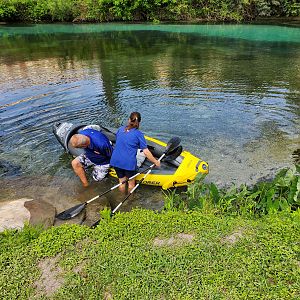 TryingOutAKayak
