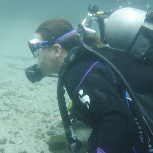 LakediverCatchingHerBreath