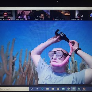 Why not? He’s not driving.