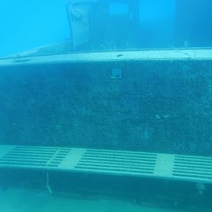 Stern Of The Golden Mermaid - JAN Blue Lagoon
