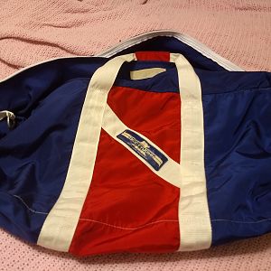 Large Fabric Bag all fabric with drain holes - $10