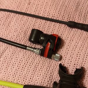 Dive Alert Plus here's it's attached to my inflator hose but I can sell it separately for $45