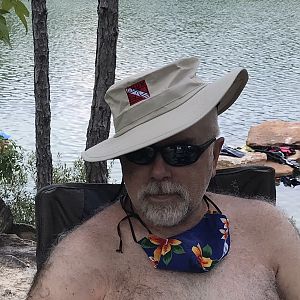 Gary Diver feeling jaunty