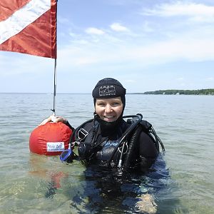 Siren Ready To Dive - June Elk Rapids, MI