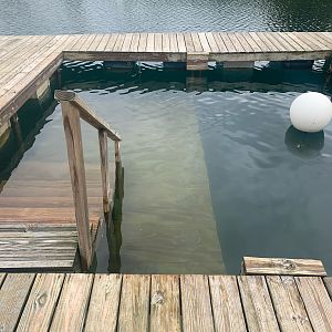 Entry dock at kraken springs