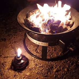 Thursday night's campfire