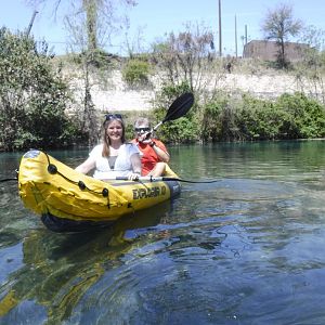 Ready to paddle upstream