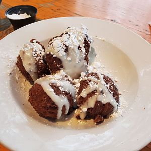 Sunday Brunch Appetizers - apple cinnamon balls