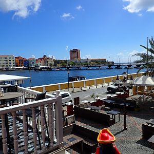 Queen Emma Bridge in action