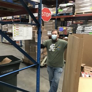 Jon in the warehouse