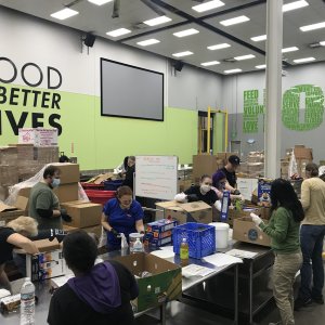Food Bank volunteer day