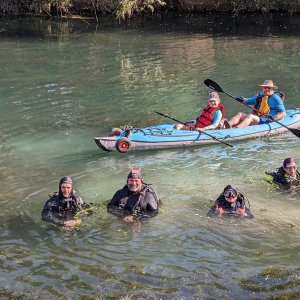 CHUMMERS in the water 1