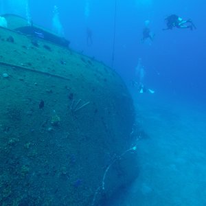 3 - The El Aguila wreck stern