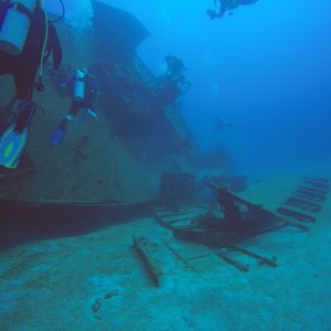 4 - The El Aguila wreck stern