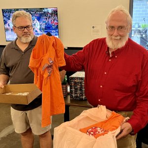 Peter adds to his wardrobe.