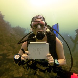 My 200th dive!