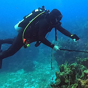 AdamBOM with his camera stick
