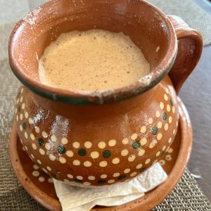 Delicious hot chocolate