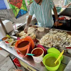 Taco stand