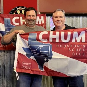 Diver of the Year gets a flag
