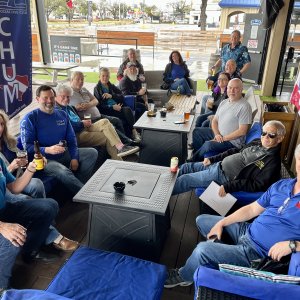 The after-party at Post Oak Icehouse