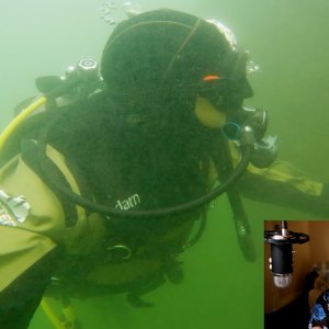 February Dry suit Dive at Mammoth