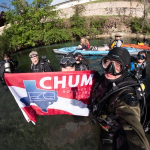 CHUMmers about to enter the water!!