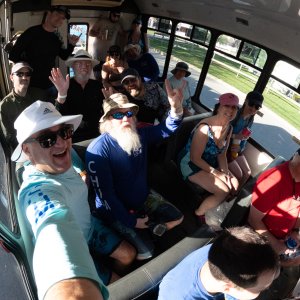 Adam @ CHUMmers On the Bus!!