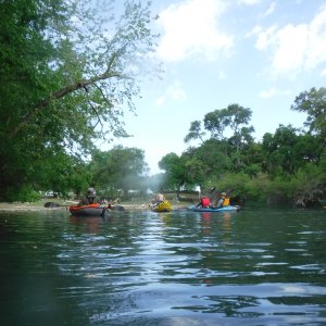 Dive 21 - Surface Support CHUM Kayakers.JPG