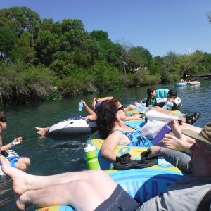 Float 20 - CHUM approaching the 1st tube chute.JPG
