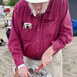 Peter brought some great ribs