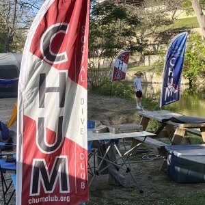 3 flags over the Comal