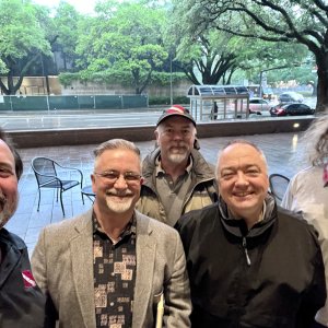 A little rain won’t keep us away!