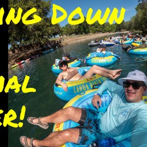 Tubing down the Comal! March 2023
