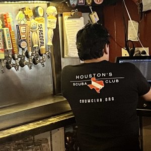The bar staff loves their CHUM shirts