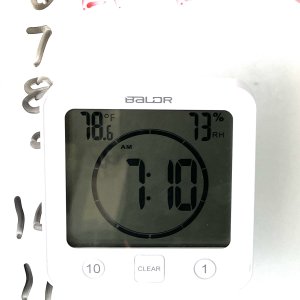 New this year - clock on the dive deck
