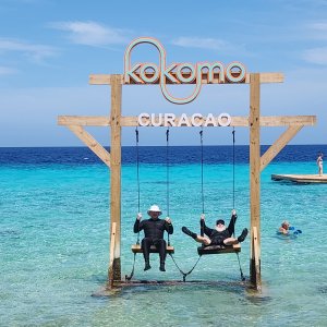 AdamBOM and VikingDiver testing out the swing